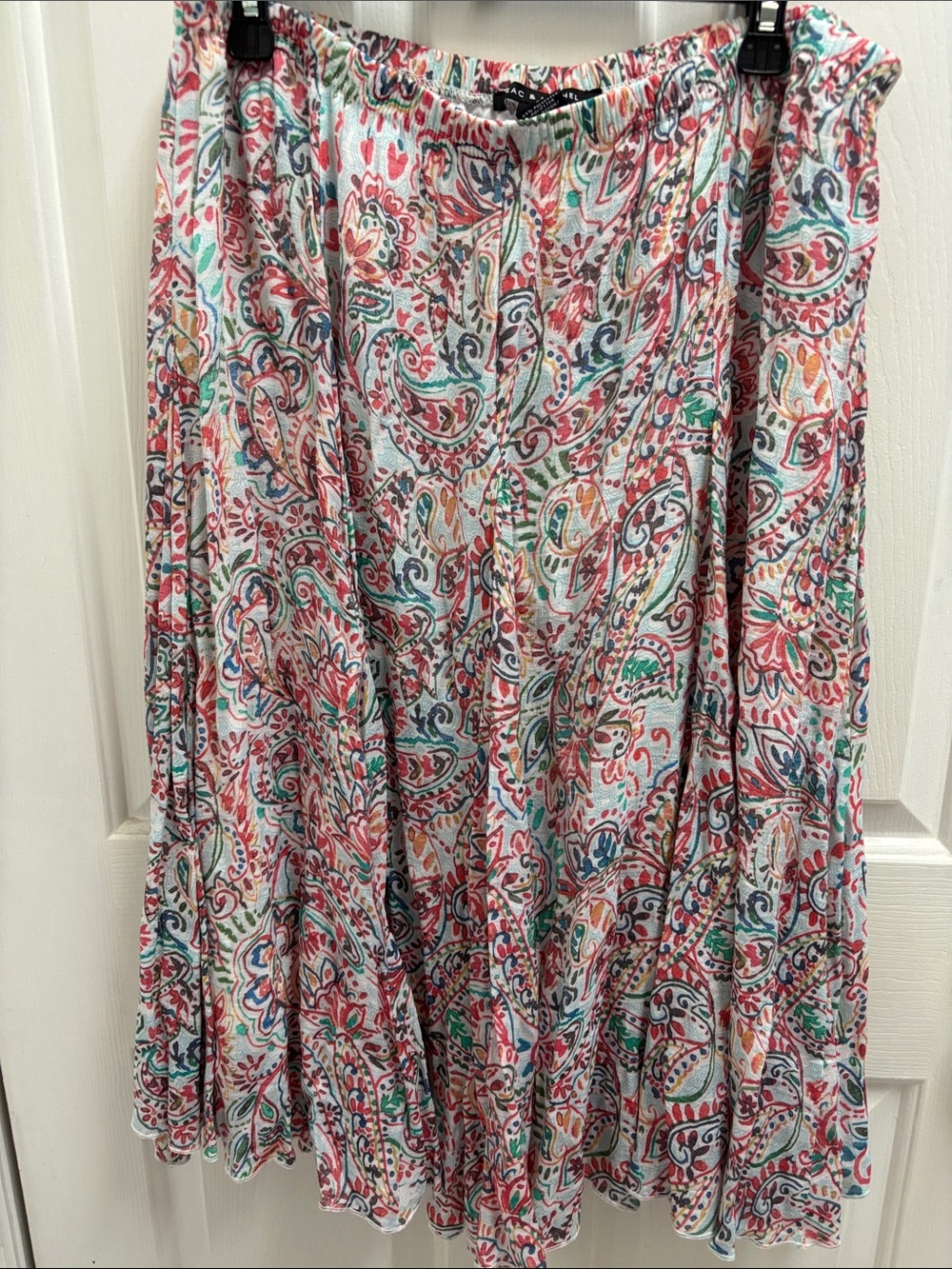 Zac & Rachel Multicolor Paisley Maxi Skirt